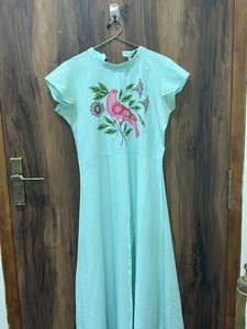 Hand Painted Kurti With Slit