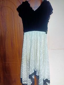Black &amp; White Party Dress