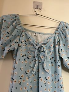 Floral Print Midi Dress