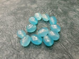 Blue Chalcedony Gemstone Beads