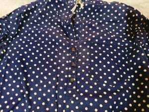 Dressberry Polka Dot Top For Office
