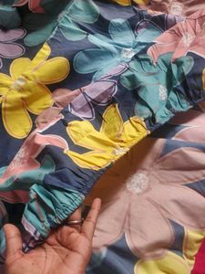 Around Lastik Double Bed Sheet In Cotten