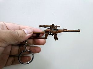 PUBG GUN Design Keychain