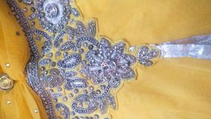 Beautiful Diamond Work Anarkali for Girls