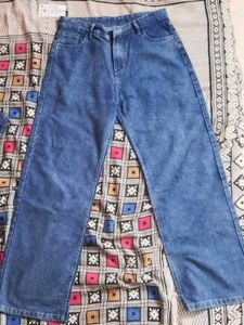 Straight Fit Denim Jeans