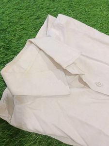 Classic White Button-Down Shirt
