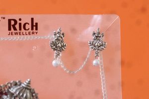 Silver Tone Jewelry Set