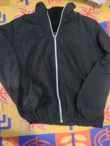 Black Zip-Up Jacket