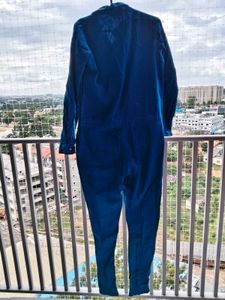 Blue Denim cotton Jumpsuit