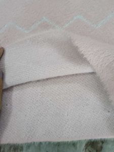 Pink Fuzzy Pearl Embellished Woolen Top