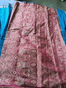 Elegant Pink Banarasi Saree