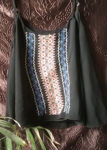 Black Top Indo-western 🖤