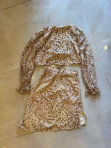 Leopard Velvet Co Ord