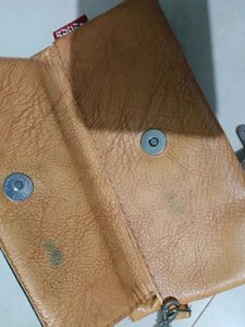 Pair Of Two Wallets Black And Something Yellowish