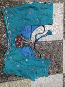 Beautiful Sea Green Lehanga Choli