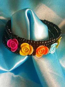 Multi Colour Spiral Bracelet