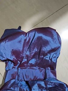 Imported Purple Mini Dress