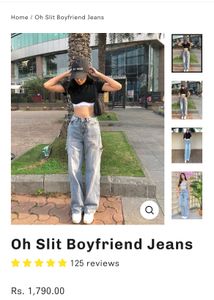 Off Duty Straight Jeans
