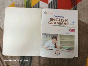 Gleaming English Grammar Book Class 8th