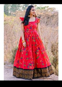 Pink Long Gown