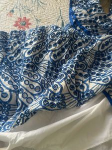 Boho Chic Blue Maxi Dress