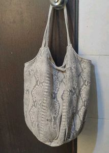 Y2k Snake Print Hobo Bag