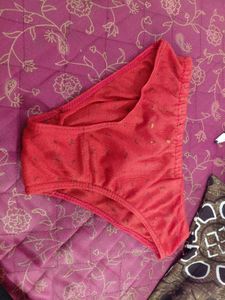 Vintage Mustard Yellow Swimsuit Bottoms