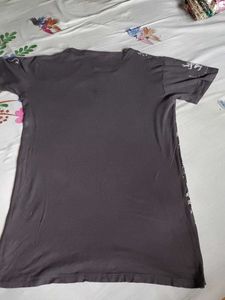 Grey Printed Tshirt