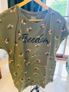 Floral Print Tee