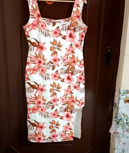 White Floral Dress