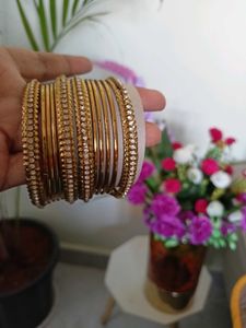 New Stone Metal Bangles