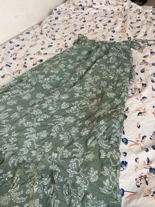 Floral Sage Maxi Dress