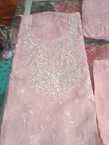 Pink Embellished Salwar Kameez Suit