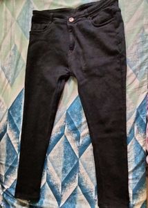 Black Denim Pant
