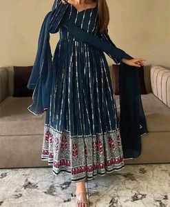 Embroidered Beautiful Stunning Anarkali Set
