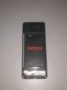 Intex Keypad Mobile Back Cover Missing