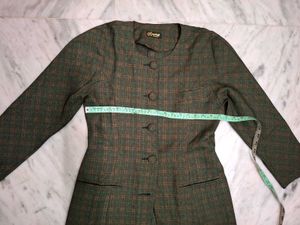 Vintage Plaid Blazer