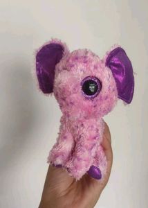 Cute Pink Elephant Plush