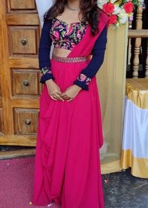 Elegant Embroidered Padded Blouse