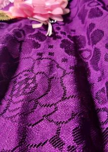 Purple Floral Girl&#39;s Party Dress