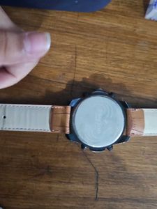 Fascino Men&#39;s Watch Brown Leather