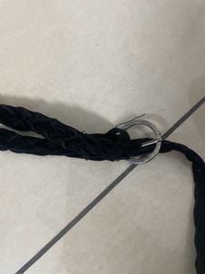 Black Fringed Bag