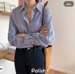 New With Tag Baggy Stripped Cute Shirt