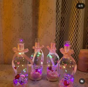 Teddy Bear Glass Lamp