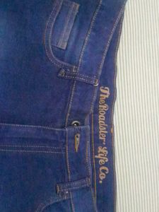 Denim Navy Blue Shorts