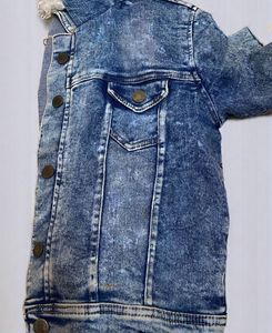 Hooded Denim Jacket