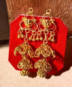 Elegant Gold Earrings