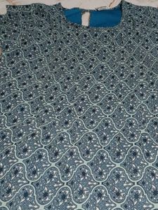 Patterned Mini Dress
