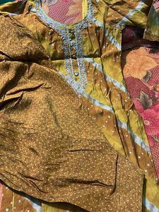 Stylish Mustard Salwar Kameez Suit