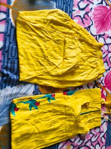 Yellow Kurta Set